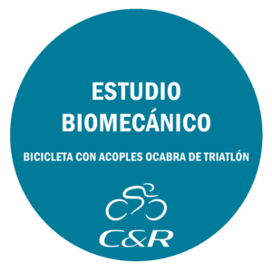 Estudio biomecánico con 1 bici AERO (acoples, cabra, TT) (Yago Alcalde)