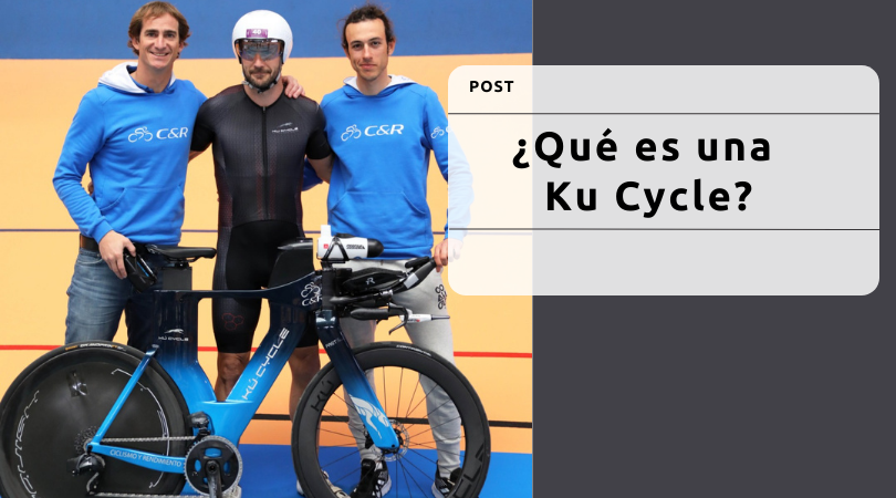 Ku-Cycle máxima aerodinámica, para ir más rápido y en la mejor posición.