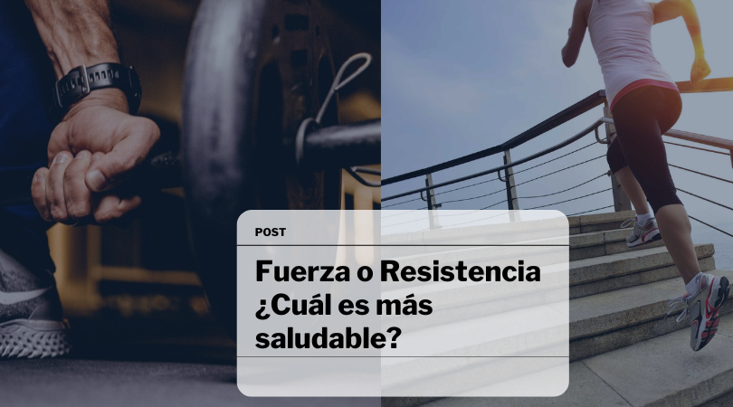 Entrenamiento de fuerza o de resistencia.