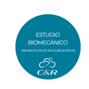 Estudio biomecánico bici de ruta sin acoples.