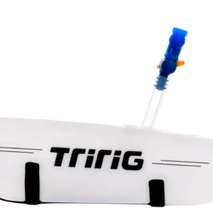 TriRig - Hydra Carbon Aero Bottle White